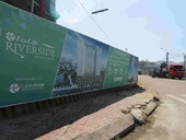 Bình Định Thi công dự án Ecolife Riverside gây ô nhiễm môi trường, làm nứt tường nhà dân
