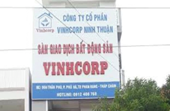 Công ty Cổ phần Vinhcorp Ninh Thuận phân lô bán nền trái phép