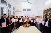 Hiệp hội Thiết kế mẫu và Sáng tạo mỹ thuật Việt Nam công bố các chức danh của Hiệp hội nhiệm kỳ 2018-2023