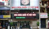 Nha khoa Việt Đức liệu có quảng cáo thực hiện kỹ thuật vượt quá phạm vi chuyên môn được cấp phép