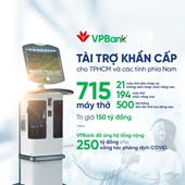 VPBank hỗ trợ gấp 715 máy hỗ trợ hô hấp hiện đại cho các tỉnh, thành phía Nam
