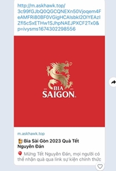 Cảnh báo lừa đảo, giả mạo thương hiệu Bia Sài Gòn