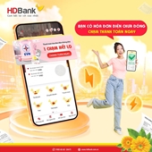 Tính năng “1 chạm” gây bất ngờ cho khách hàng, HDBank tiếp tục dẫn dắt số hóa