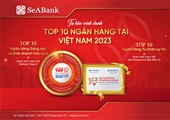 SeABank được vinh danh trong Top 10 Ngân hàng sáng tạo và kinh doanh hiệu quả và Top 10 Ngân hàng tư nhân uy tín 2023