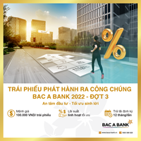 Bac A Bank chính thức phát hành hơn 3 000 tỷ đồng trái phiếu ra công chúng