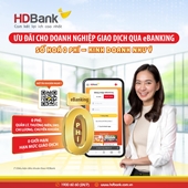 Doanh nghiệp bách chiến bách thắng với combo ưu đãi hấp dẫn từ HDBank