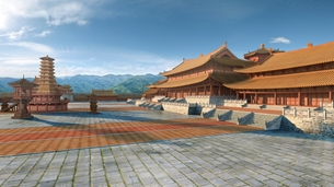 Choáng ngợp với những biểu tượng quyền uy của vương triều Lý - Trần tại Sun Mega City