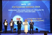 SeABank được vinh danh “Ngân hàng tiên phong trong đổi mới quản trị vì sự phát triển bền vững” tại Vietnam ESG Awards