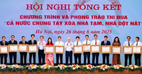 Chính phủ hoàn thành mục tiêu 334 000 căn nhà tạm được xây mới, HDBank chung tay đóng góp trên 2 600 căn